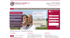 Desktop Screenshot of medicalinjuryuk.com